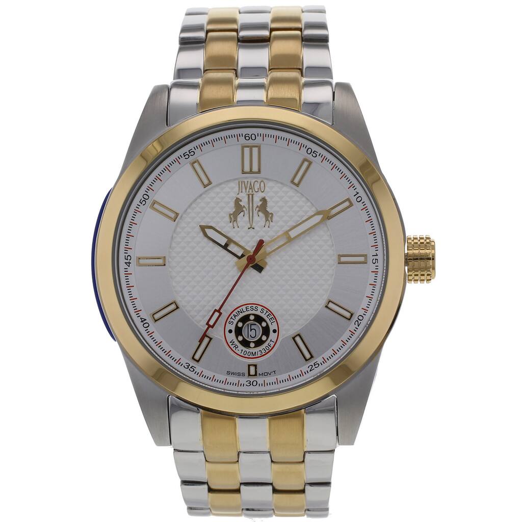 Jivago Men's 'Rush' Stainless Steel Watch