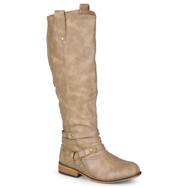 Walla Ankle-strap Knee-high Riding Boot 