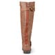 Journee Collection Women's 'Spokane' Red Zipper Riding Boot - Thumbnail 16