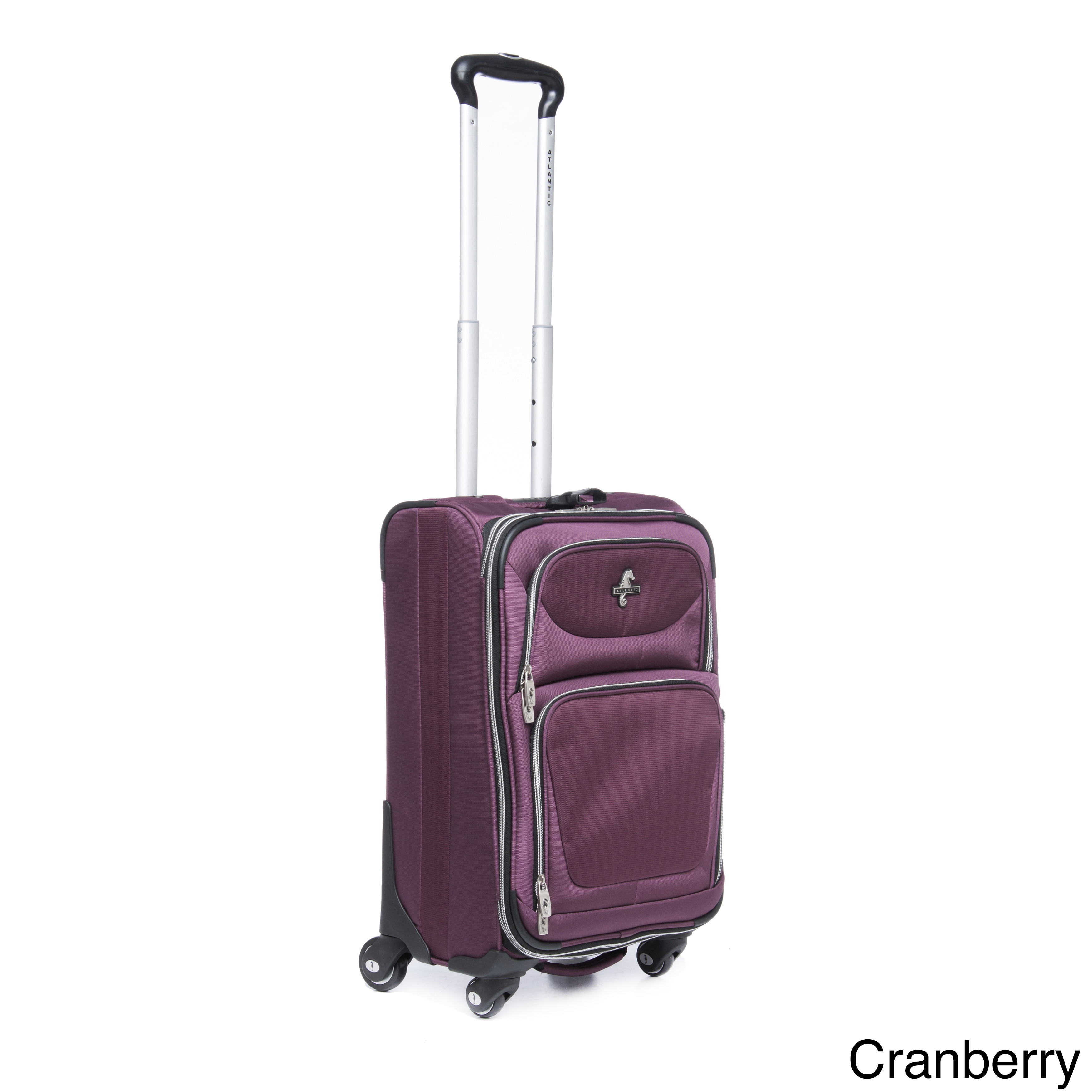 Atlantic Compass 2 21 inch Expandable Carry on Spinner Upright Suitcase