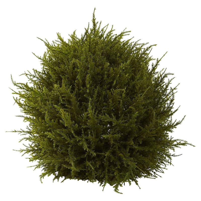 14-inch Cedar Decorative Sphere