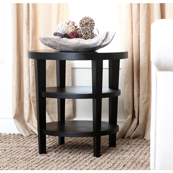 ABBYSON LIVING Manchester Espresso End Table   Shopping