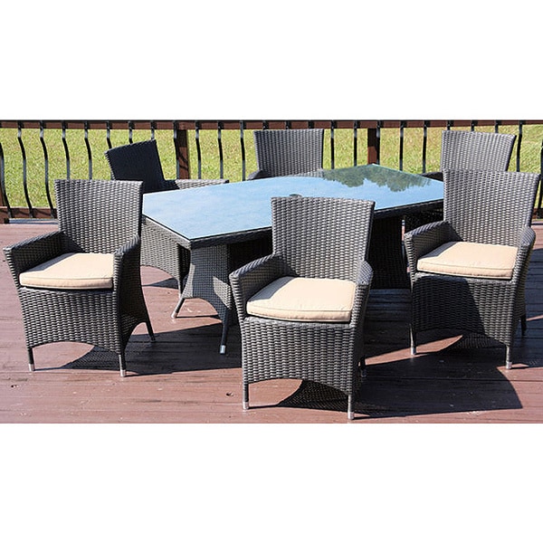 Shop Savannah Outdoor Classics Chelsea 7-piece Patio Dining Shop Savannah Outdoor Classics Chelsea 7-piece Patio Dining Furniture Set - Free Shipping Today - Overstock.com - 8344020 - Shop Savannah Outdoor Classics Chelsea 7-piece Patio Dining
