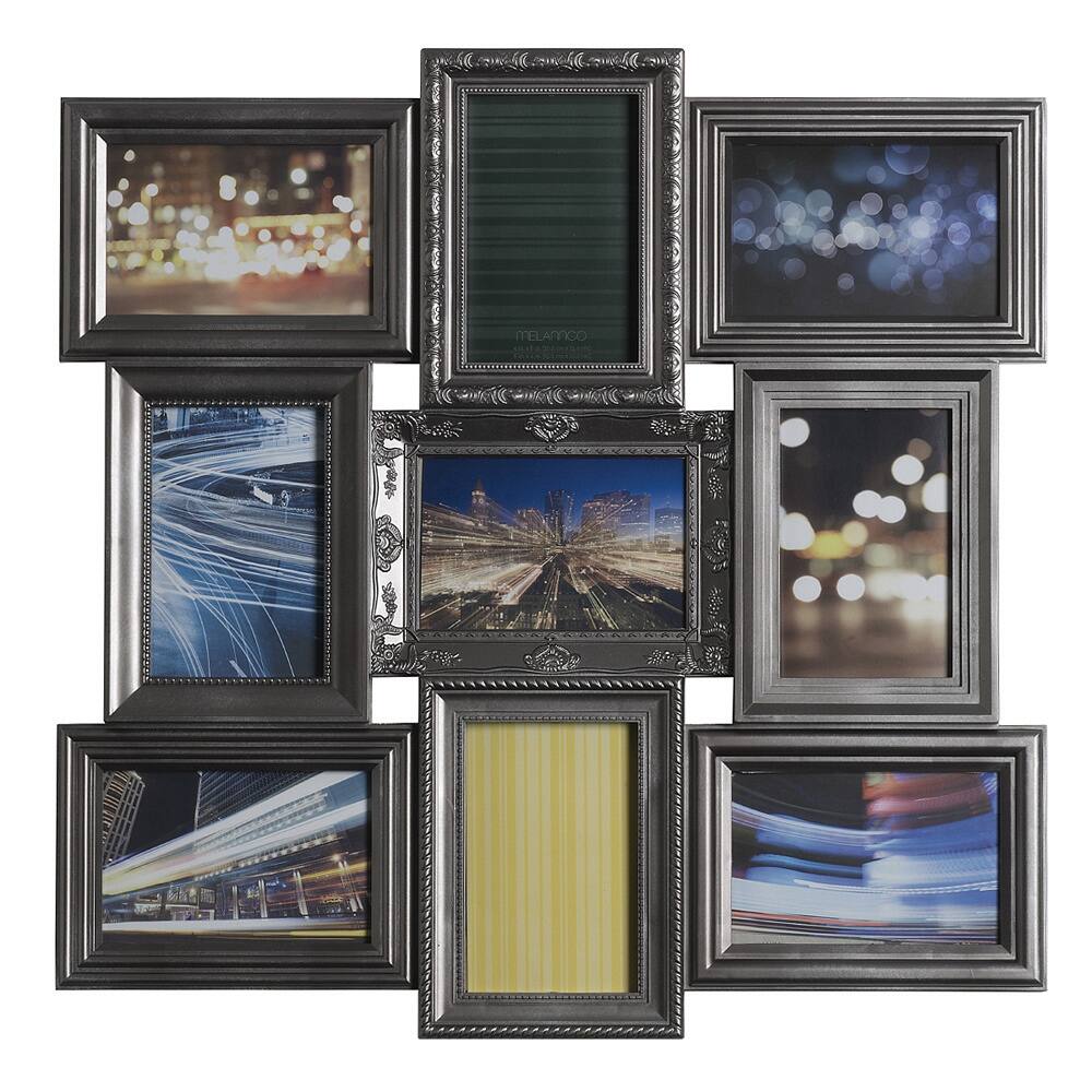 Mellanco 9-opening Multi-Profile Collage Photo Frame