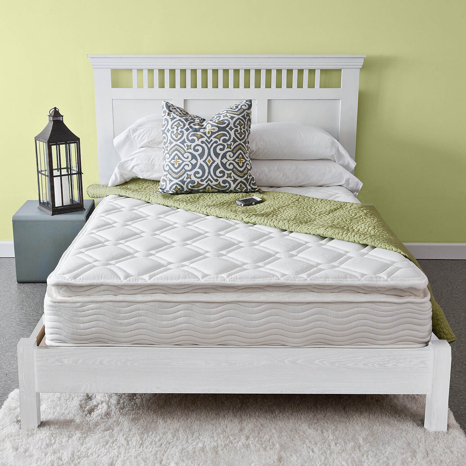 Shop Priage Pillow Top 10 Inch Twin Size Icoil Spring Mattress On Sale Free Shipping Today