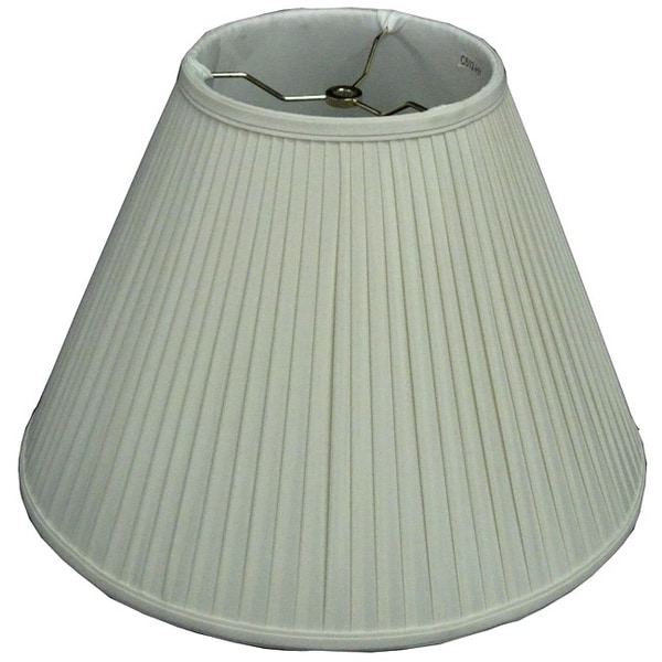 White Pleated Fabric Lamp Shade Free Shipping On Orders Over 45