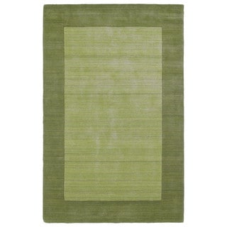 Hand-tufted Olive Green Border Wool Rug (5' x 8') - Free ... (320 x 320 Pixel)