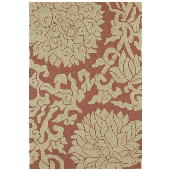Seaside Whimsical Watermelon Indoor/Outdoor Rug (8'0 x 10'0)
