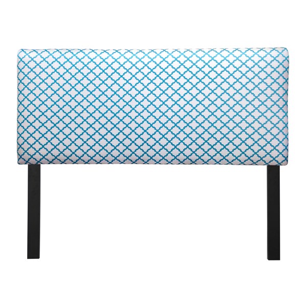 Upholstered Eddy Teal Headboard