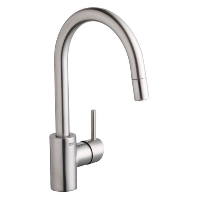 Grohe Single Lever Stainless Steel Faucet