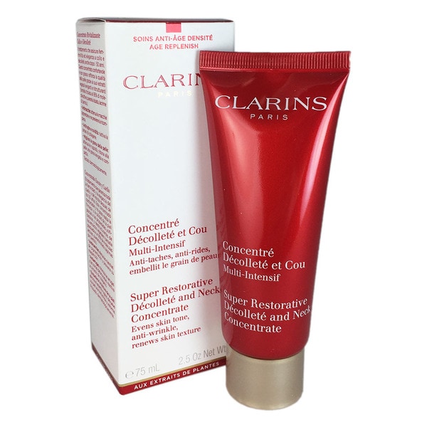 Shop Clarins Super Restorative Decollete and Neck Concentrate Cream