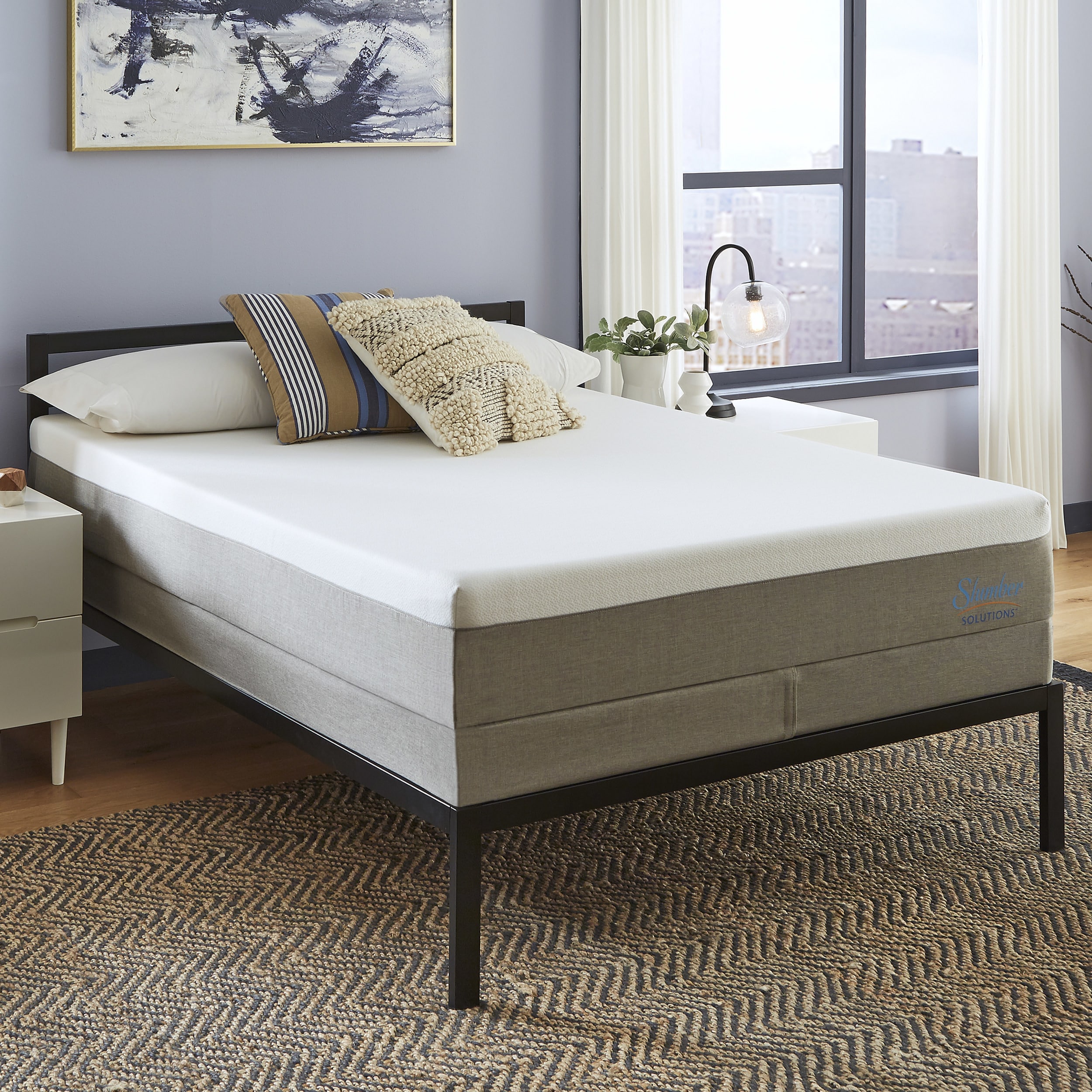 Slumber Solutions Essentials 12-inch Memory Foam Mattress ...