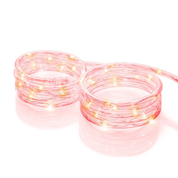 Meilo 9FT LED Mini Rope Light TRUETech360° Directional Shine Free