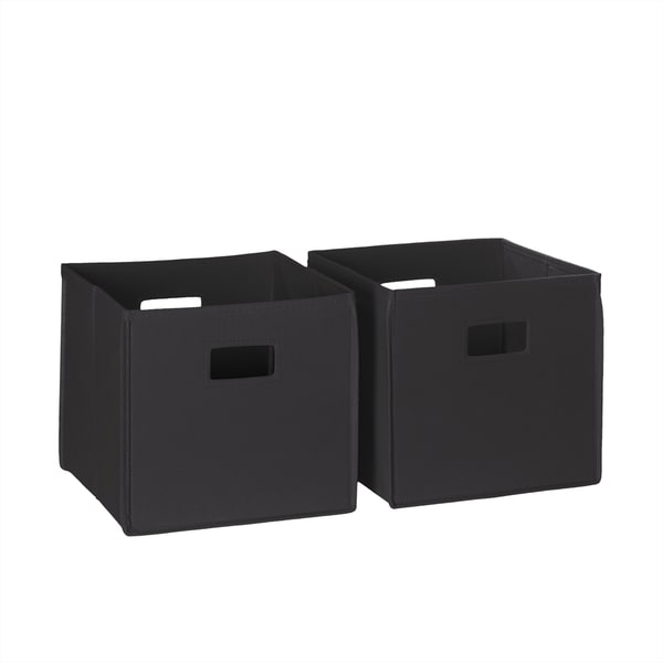 Riverridge Kids Folding Storage Bins With Handles Set Of 2 Riverridge Kids Folding Storage Bins With Handles Set Of 2