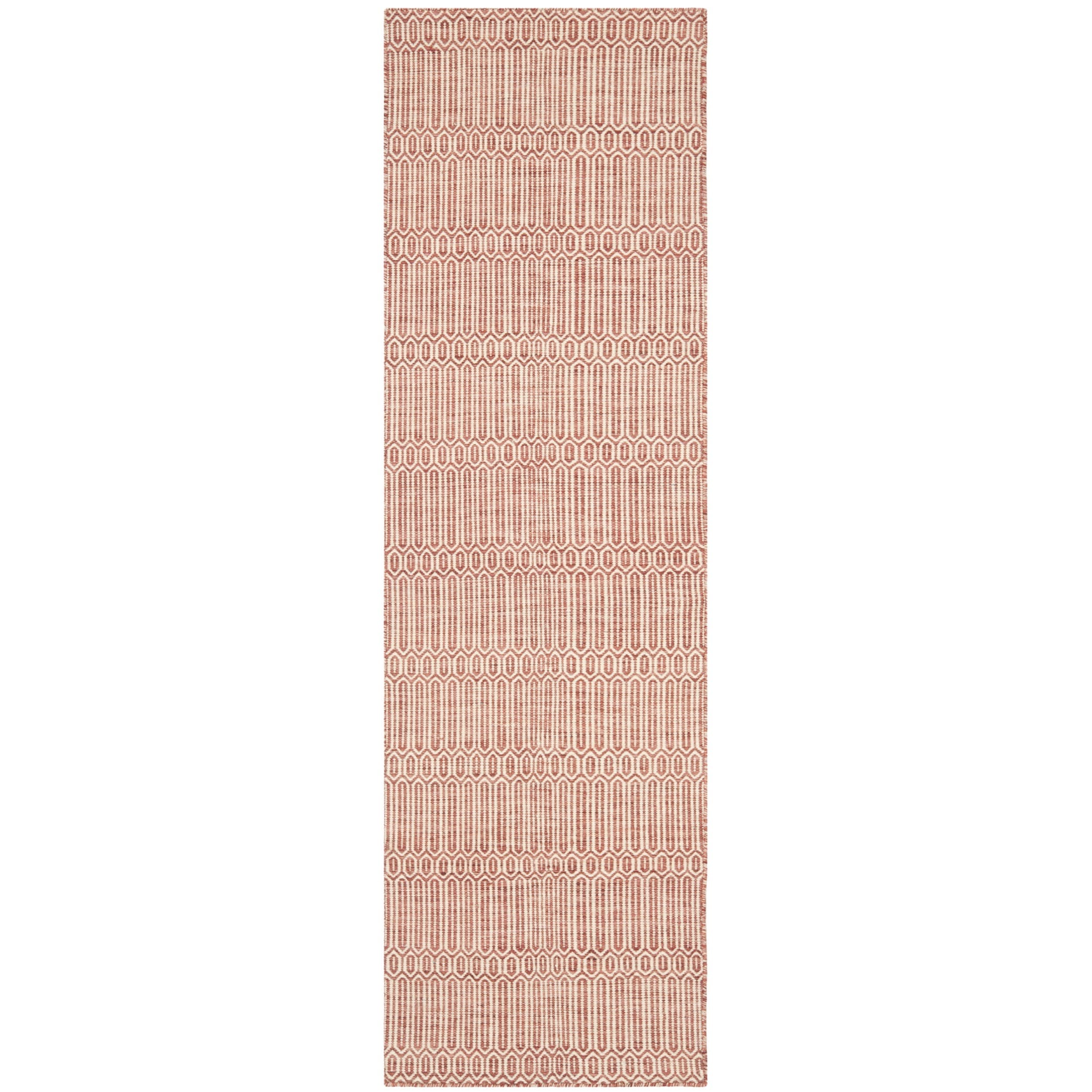 Safavieh Hand woven Sumak Rust Wool Rug (23 X 8)
