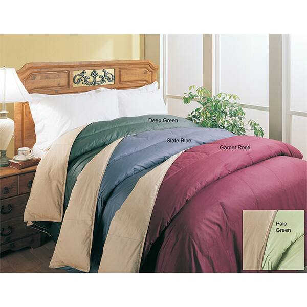 Shop Reversible Feather And Down Comforter Free Shipping Today