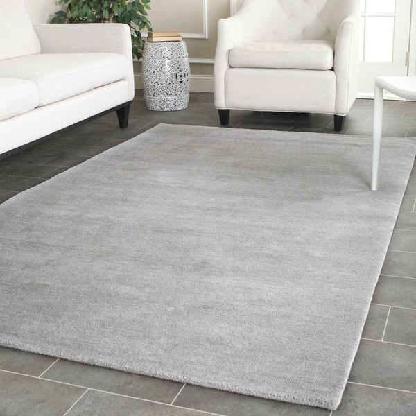 Hand Loomed Exeter Casual Solid Tone On Tone Moroccan Trellis Wool