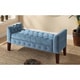 preview thumbnail 1 of 31, Copper Grove ArumVelvet Tufted Storage Bench / Settee