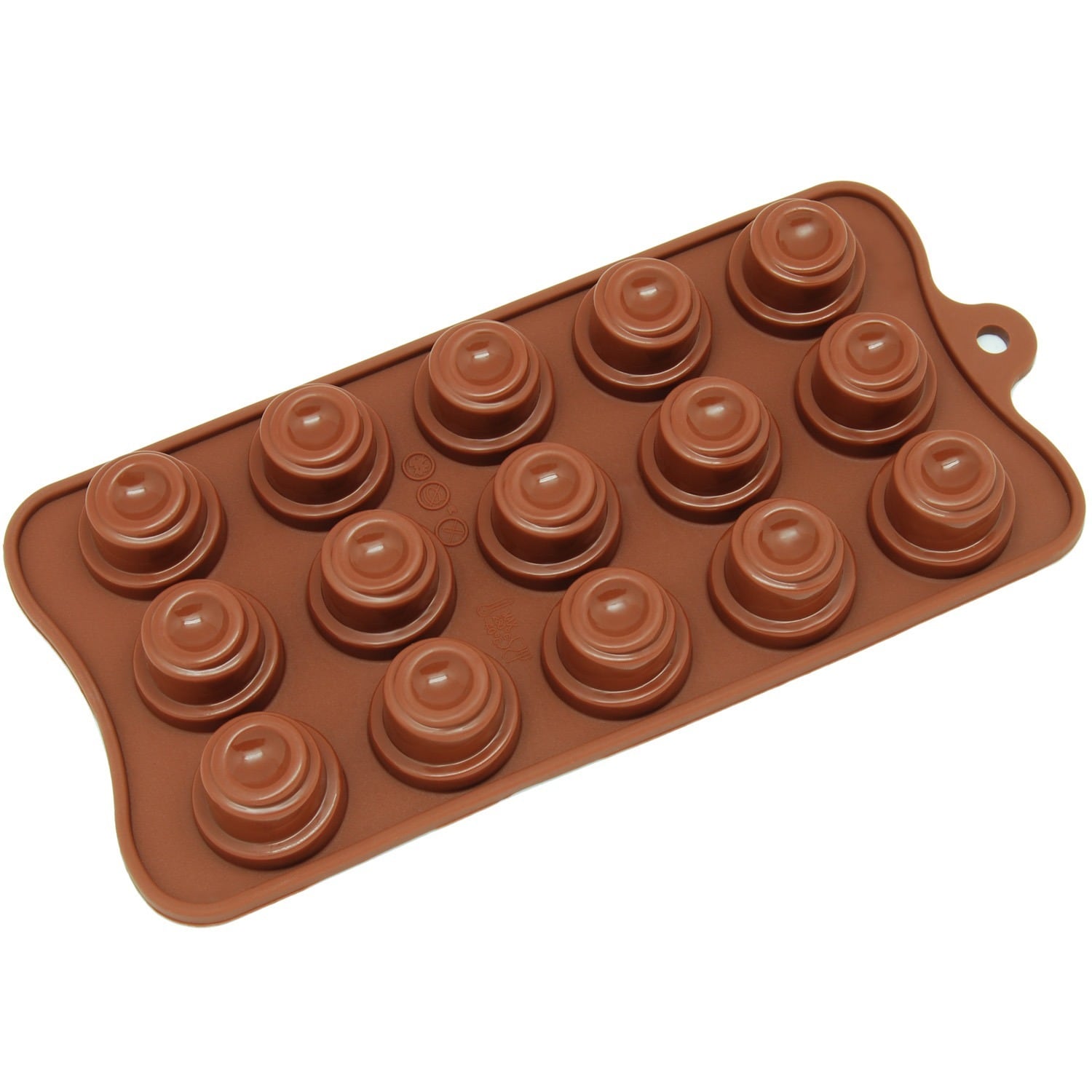 6 Pieces Silicone Chocolate Molds, Reusable 90 Cavity Candy Baking Mold Ice  Cube Trays Candies Making Supplies For Chocolates Hard Candy Cake Decorati