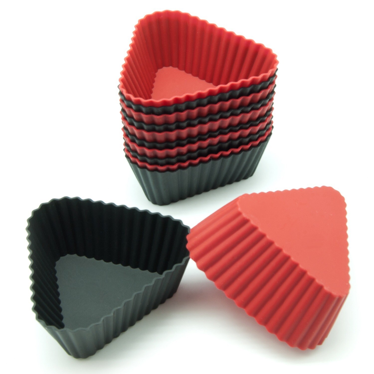 Freshware Silicone Baking Cups [24-Pack] Reusable Cupcake Liners Non-Stick Muffin  Cups Cake Molds Cupcake