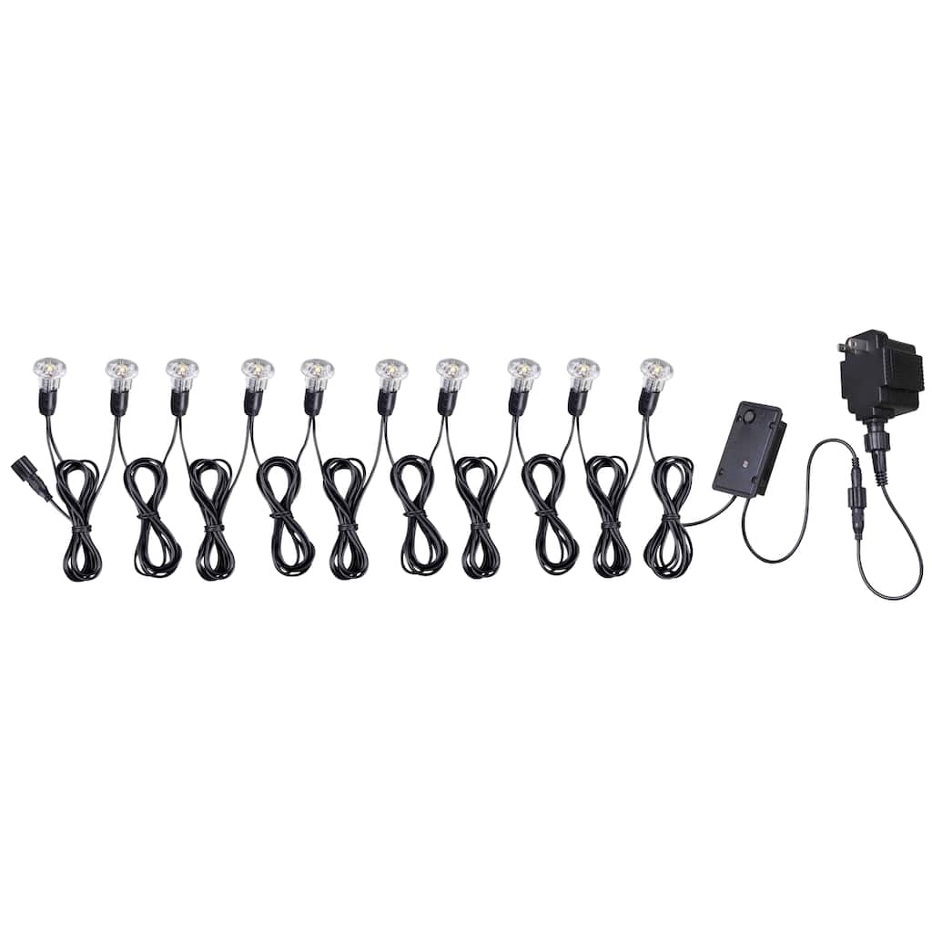 Nova 60' 10-light Low Voltage Mini String Deck, Dock and Path Light - N/A