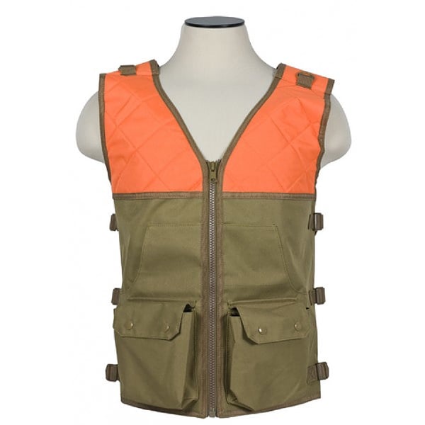 NcStar Hunting Vest/Blaze Orange And Tan
