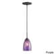 preview thumbnail 5 of 20, Woodbridge Lighting 1322MEB-M20 Venezia Mini-pendant Mosaic Purple - 1-Light