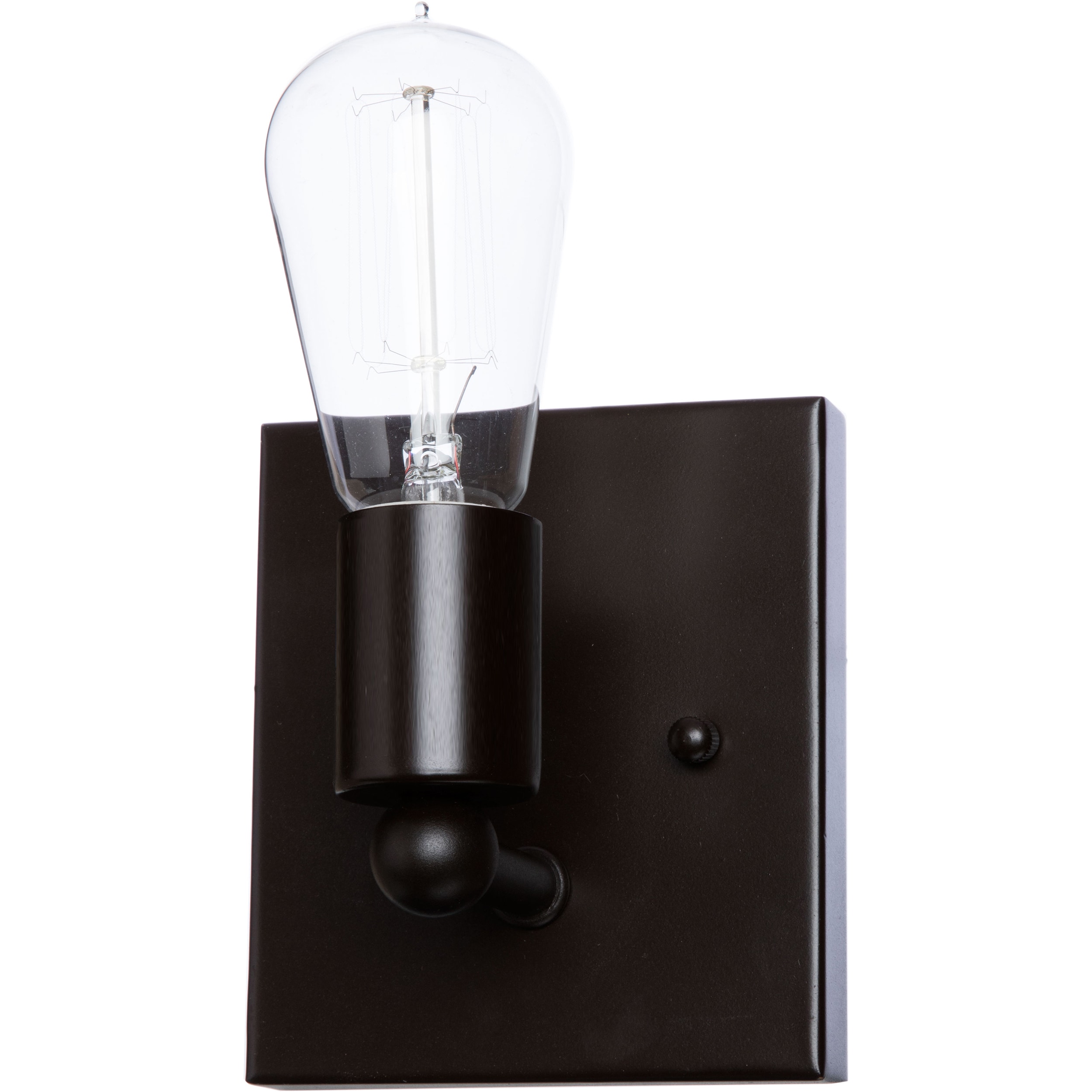 Shea Single Edison 1 light Bronze Sconce