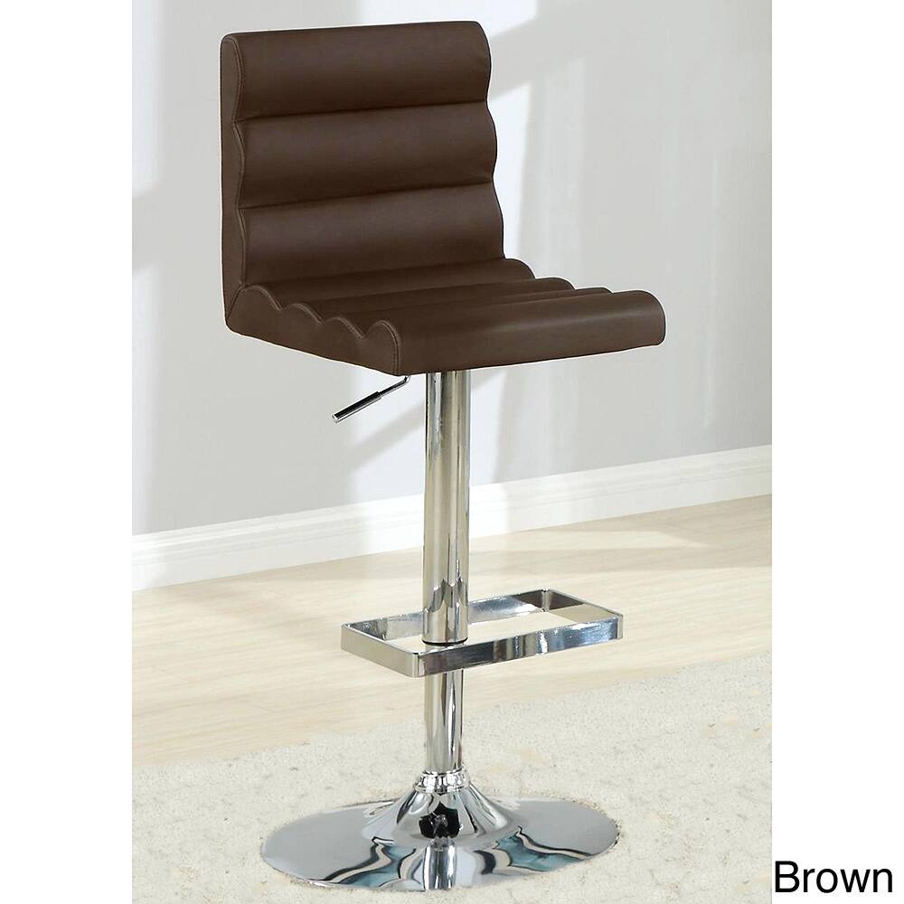 Dafiny Contemporary Adjustable Bar Stools (Set of 2)