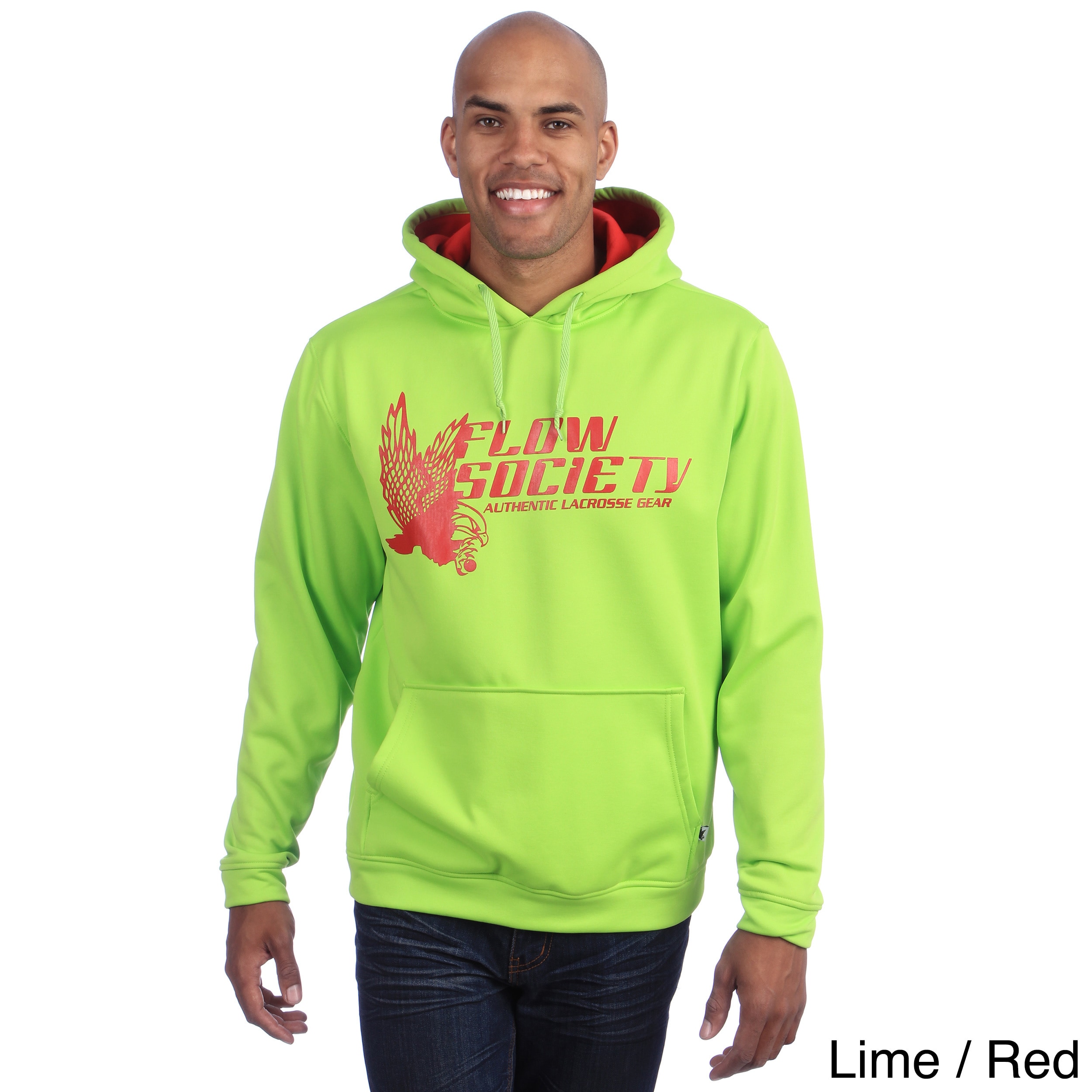 Flow Society Logo Lacrosse Hoodie