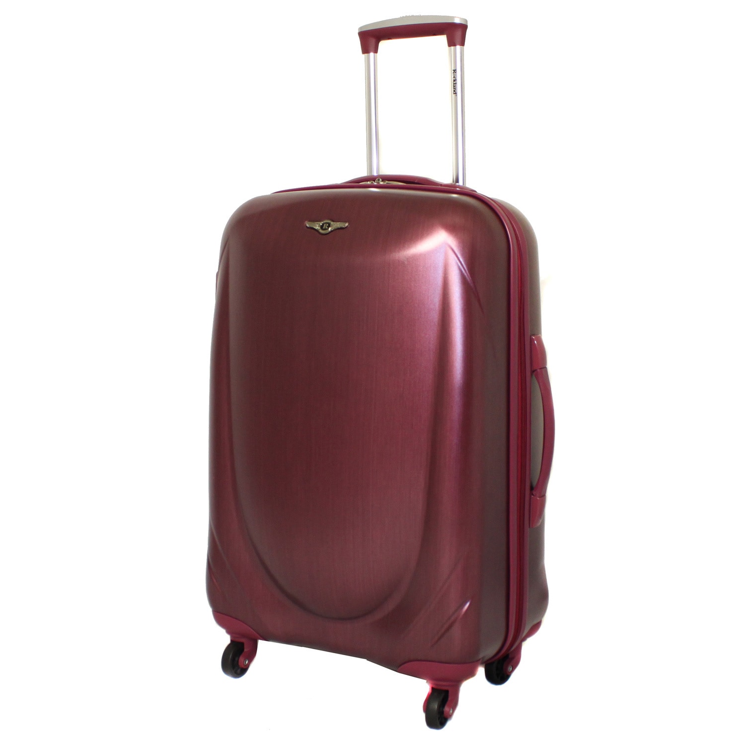 Rockland Hyperspace 3 piece Lightweight Hardside Spinner Upright Luggage Set