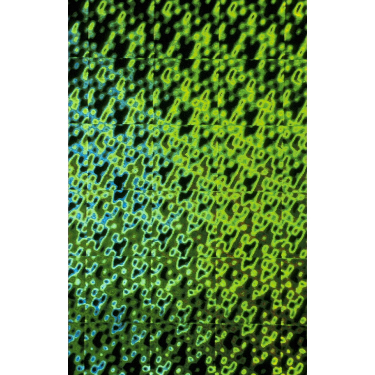 Computer Bytes Abstract Canvas Wall Art