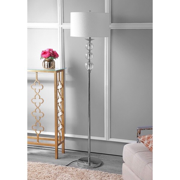 Safavieh Lighting 62-inch Pippa Glass Globe Floor Lamp
