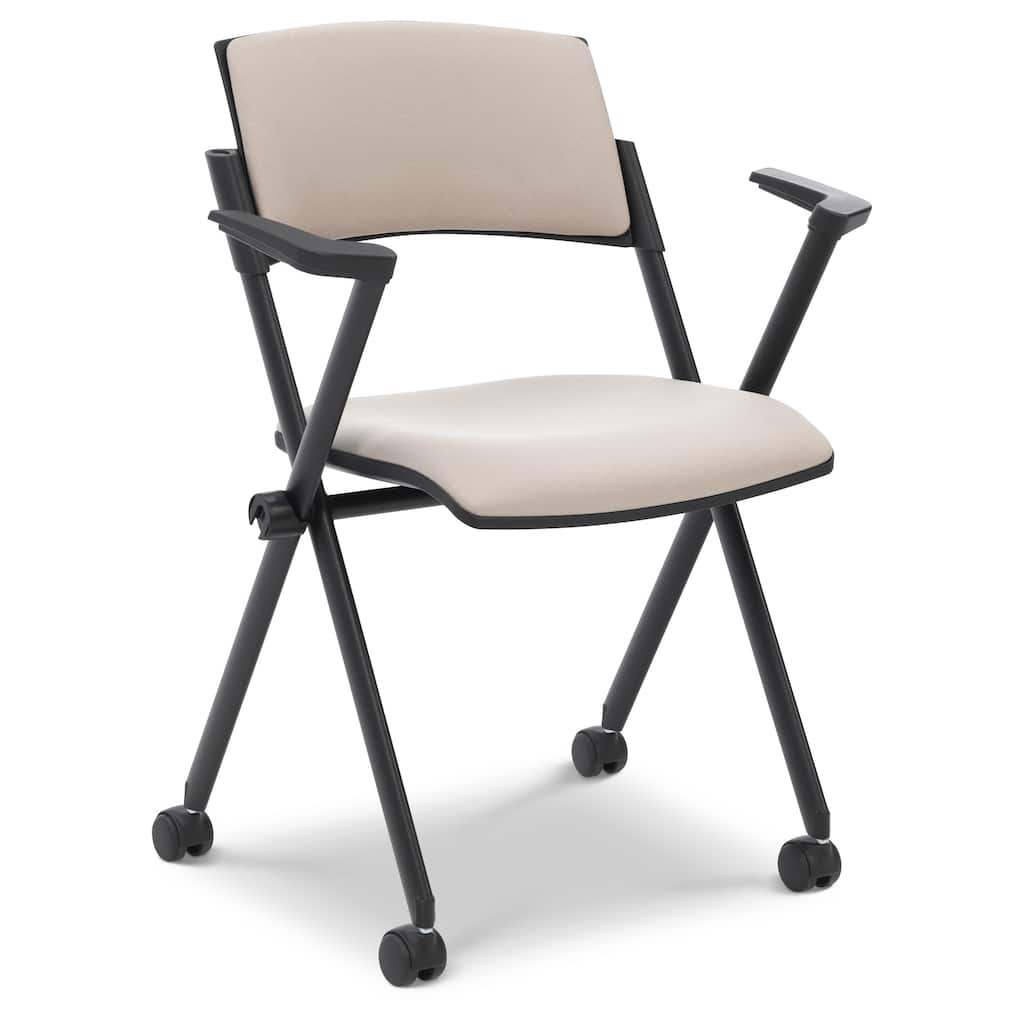 Ergocraft Xilla Nesting Chair/ Upholstered Back (Pack of 4)
