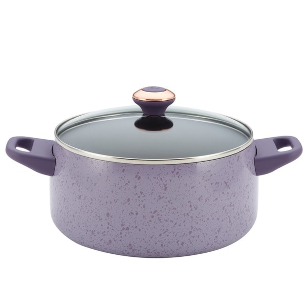 Paula Deen Signature Collection Porcelain Nonstick 15-piece Butter Speckle Set