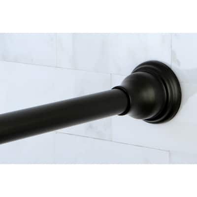 Edenscape 60-Inch to 72-Inch Adjustable Shower Curtain Rod - Bronze
