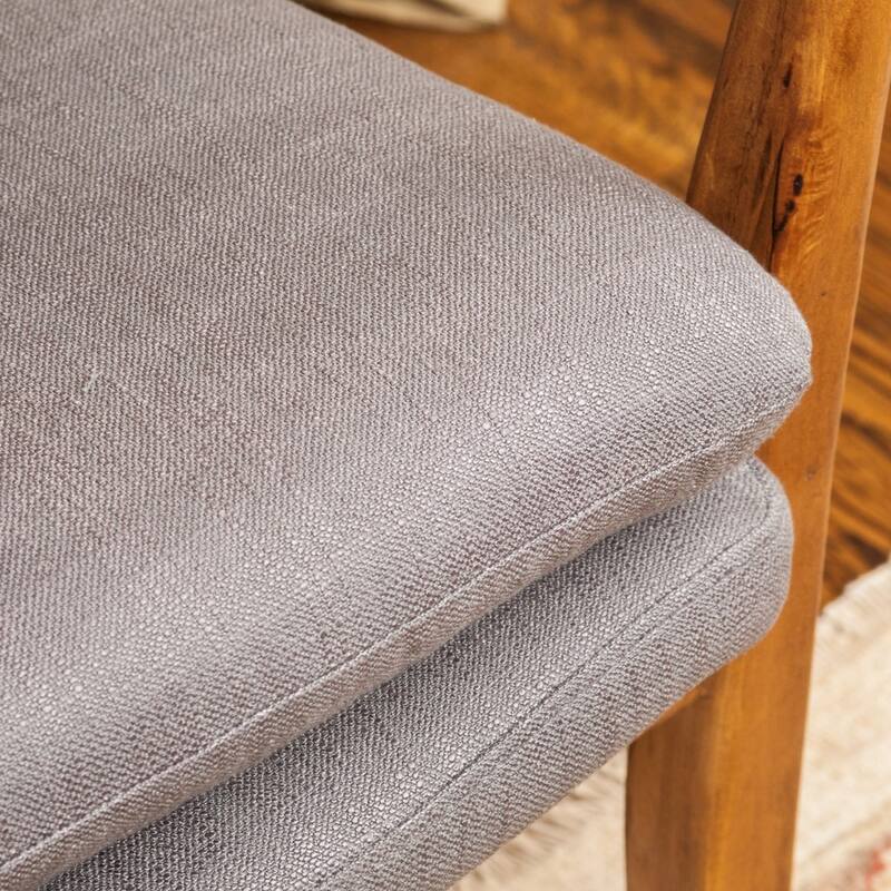 Haddie Mid Century Modern Fabric Club Chair by Christopher Knight Home