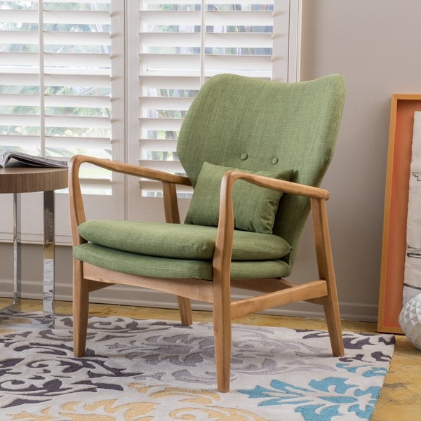 haddie mid century modern club chair