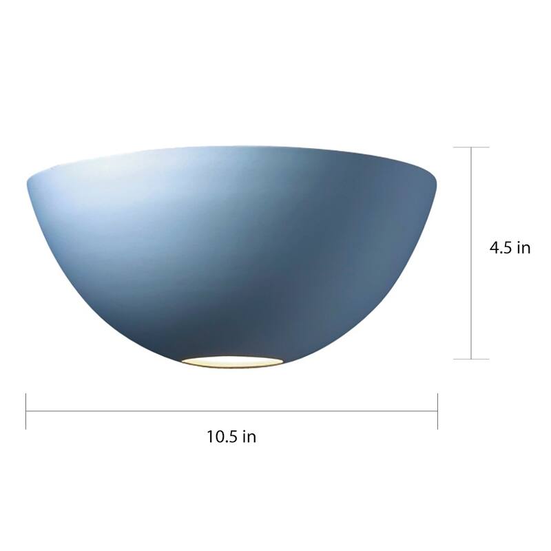 Carson Carrington Saljaker Ceramic 1-light Sconce