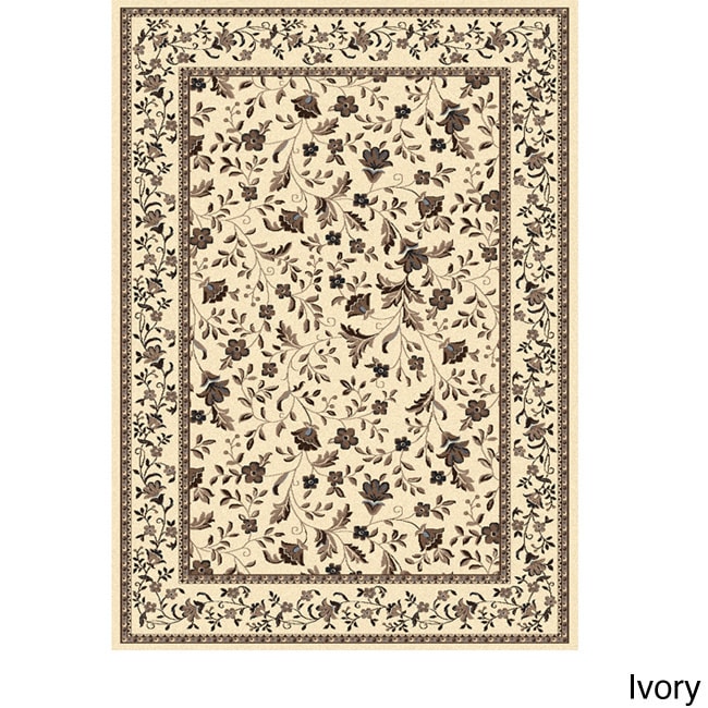 Radici Usa Artisan Flower Garden Area Rug (79 X 11) Beige Size 79 x 11