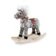 happy trails plush walking horse with wheels and footrests