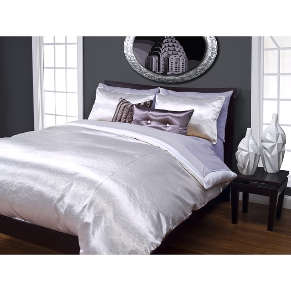 Shop White Night 6piece Duvet Cover Set with Insert Free Shipping