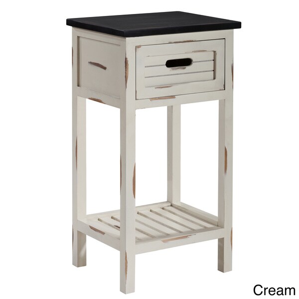 Gallerie Decor Shoreham One Drawer Accent Table  