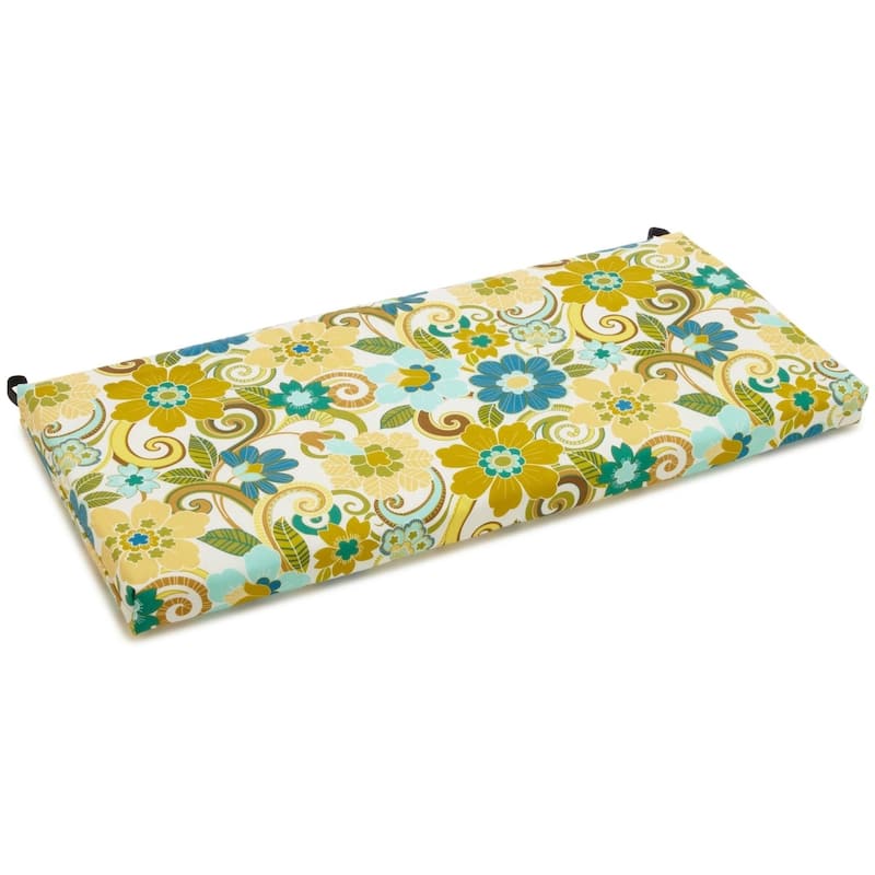 Blazing Needles 48-inch All-Weather Bench Cushion