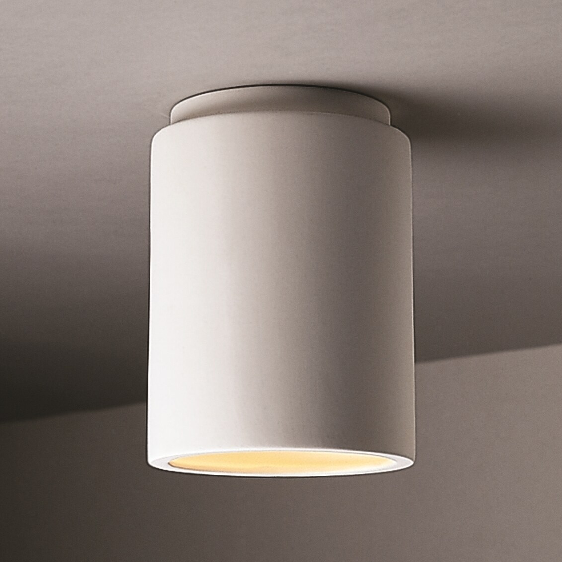 cylinder flush mount light