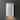 Closed Top Perferated Rectangular Outdoor Ceramic 1-light Sconce