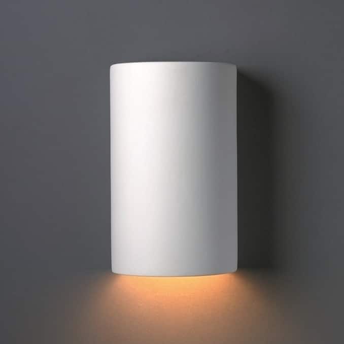 Strick & Bolton Wes Ceramic Cylinder Sconce