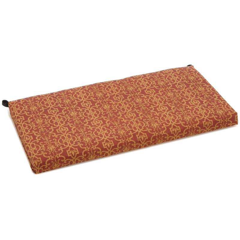 Blazing Needles 48-inch All-Weather Bench Cushion