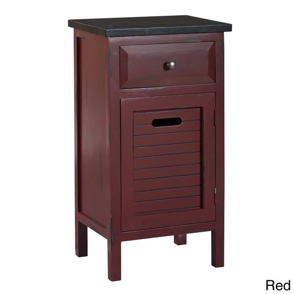 Shop Gallerie Decor Shoreham One Drawer One Door Accent Cabinet Overstock 8366039