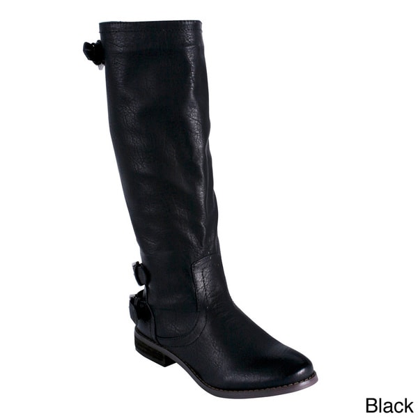 Blossom 'Jayne 1' Women's Double Bands Knee high Boots Blossom Boots